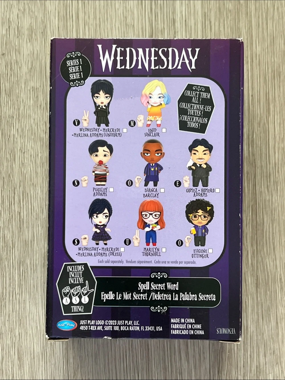 Wednesday Gomez Collectible Mini Figure - MGM